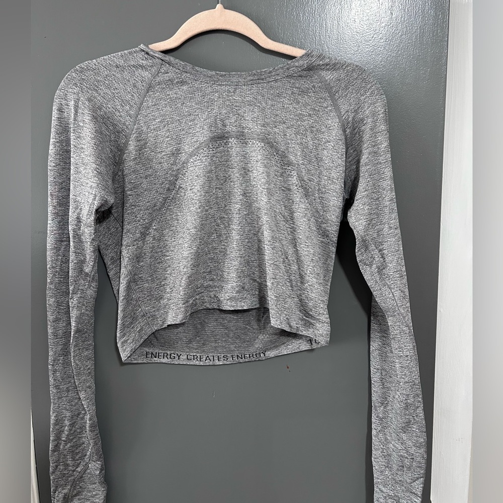 Lululemon Cropped Swiftly Long Sleeve - Picture 4 of 5